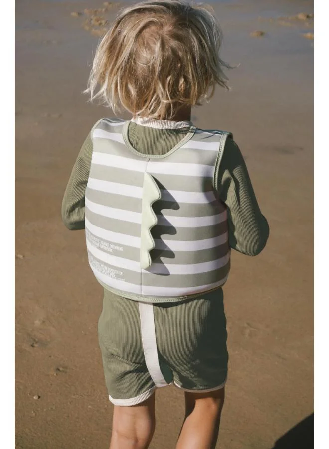 SUNNY LIFE  Kids Swim Vest 2-3 Into the Wild Khaki  | Best Price UAE